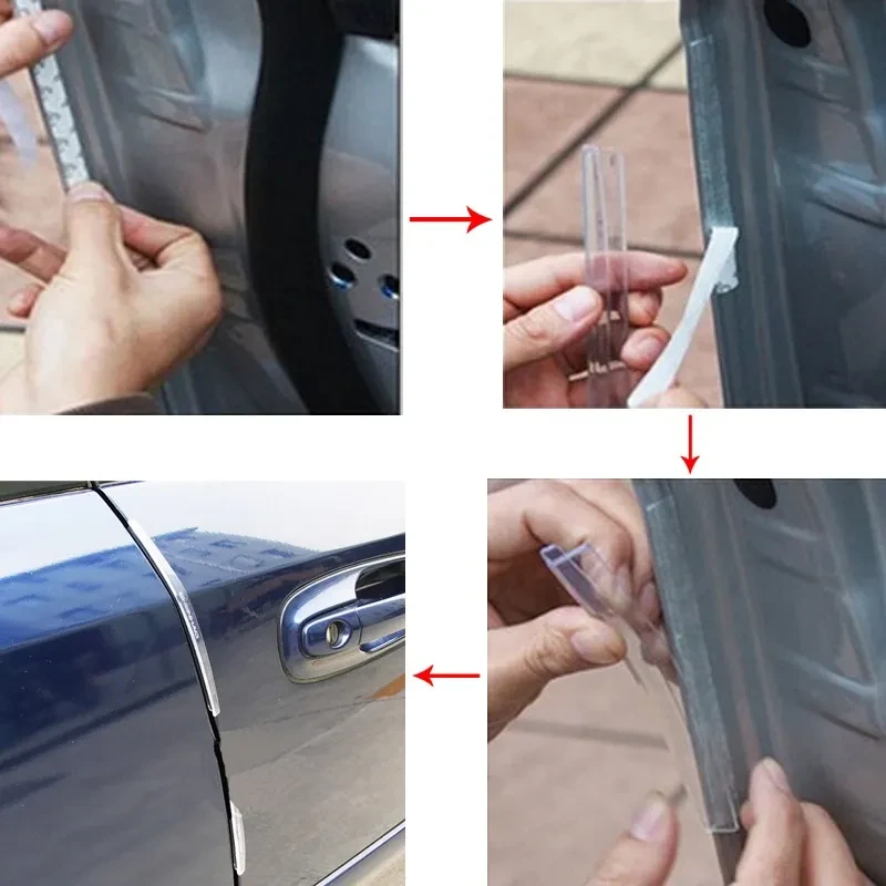 Car Door Edge Guards – 8PCS Anti-Scratch Bumper Corner Protectors