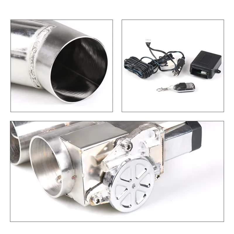 Universal Sports Car Exhaust Valve – Remote Controlled Y-Pipe Kit