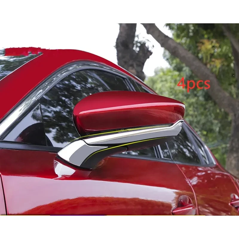 Mazda 3 Angkesila Carbon Fiber Rearview Mirror Decorative Strips