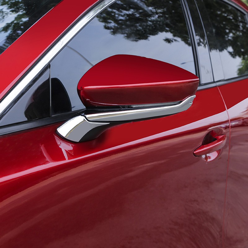 Mazda 3 Angkesila Carbon Fiber Rearview Mirror Decorative Strips