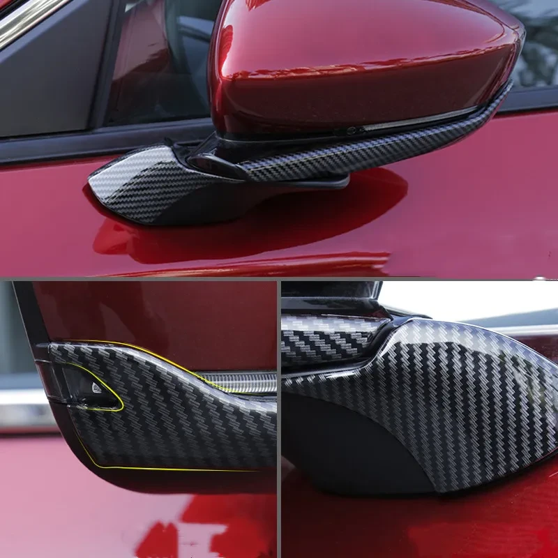Mazda 3 Angkesila Carbon Fiber Rearview Mirror Decorative Strips