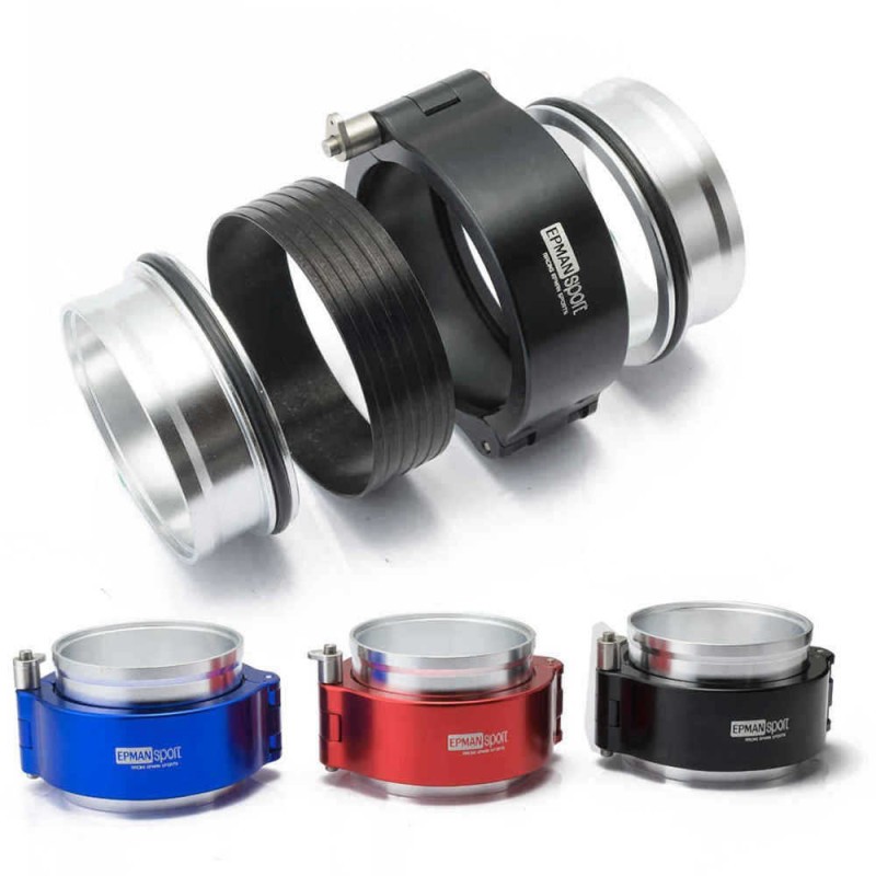 2.5-Inch V-Clamp with Flange – Turbo Exhaust Pipe Hose Clamp