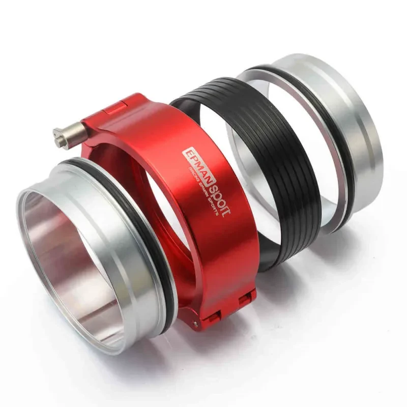2.5-Inch V-Clamp with Flange – Turbo Exhaust Pipe Hose Clamp