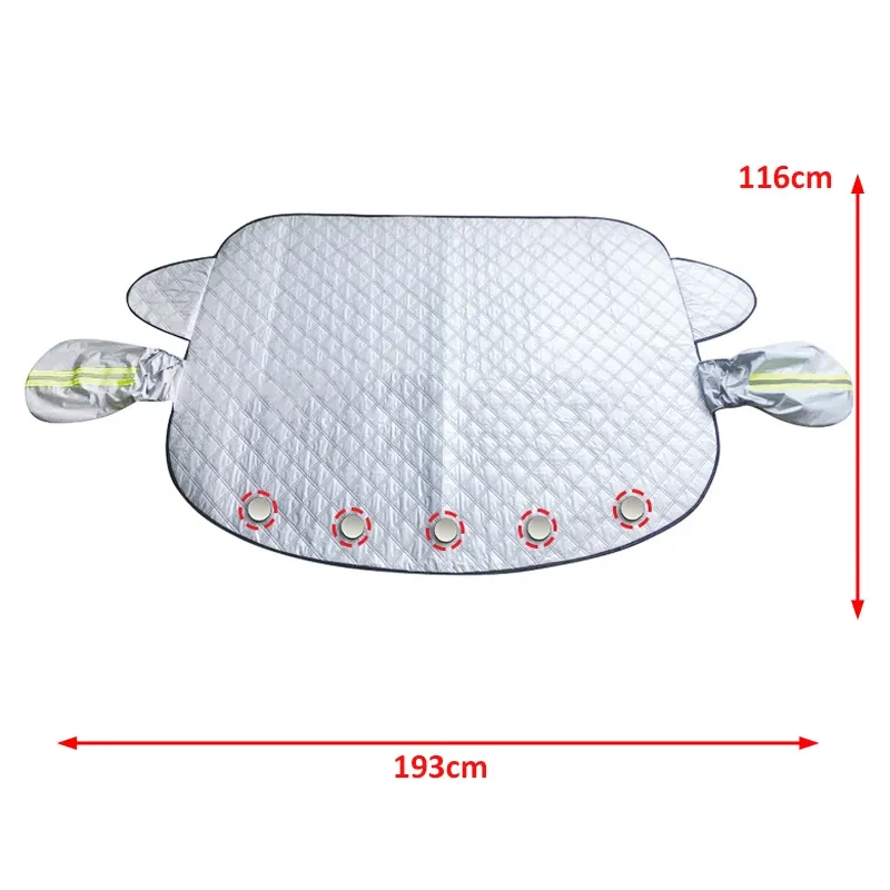 MagnoGuard Car Windshield Snow & Sun Shield β Heavy Duty