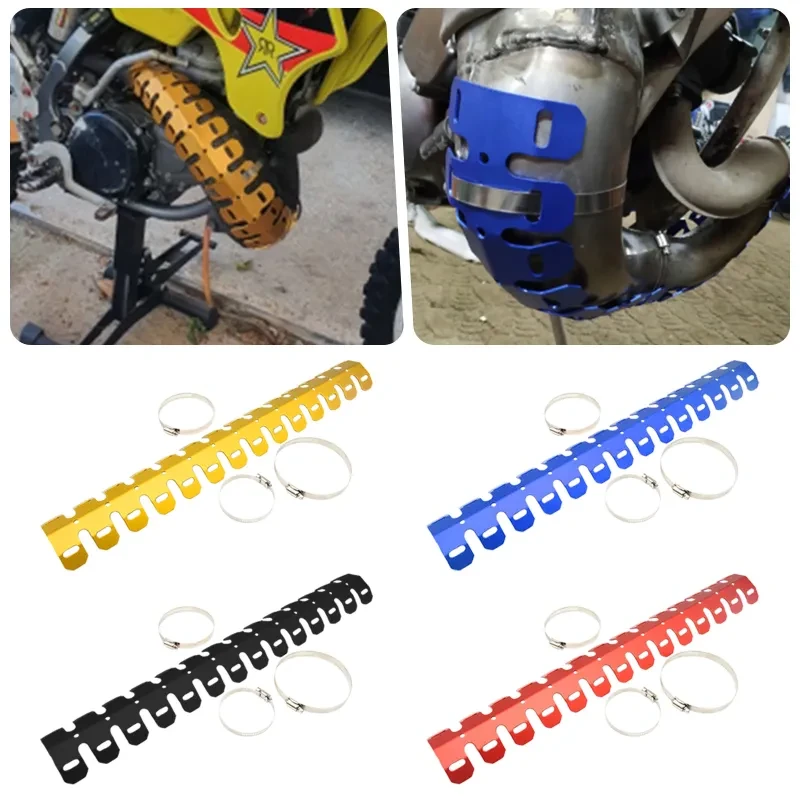 Motorcycle Exhaust Heat Shield Cover – 60cm Off-Road Guard