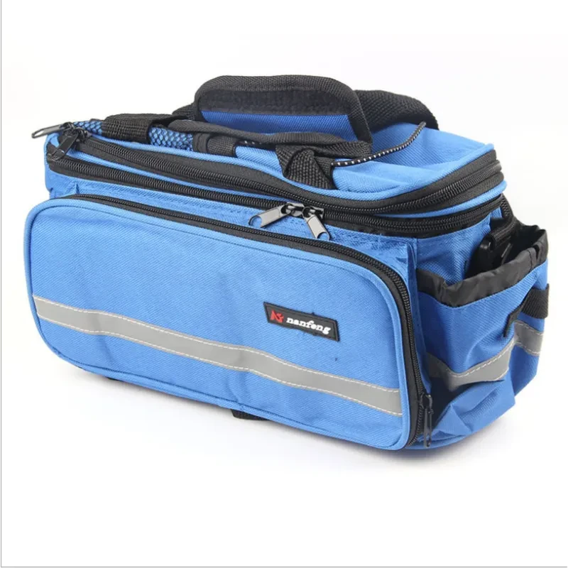 VersaRack Bike Trunk Bag – Large Capacity, Reflective Saddle Pack