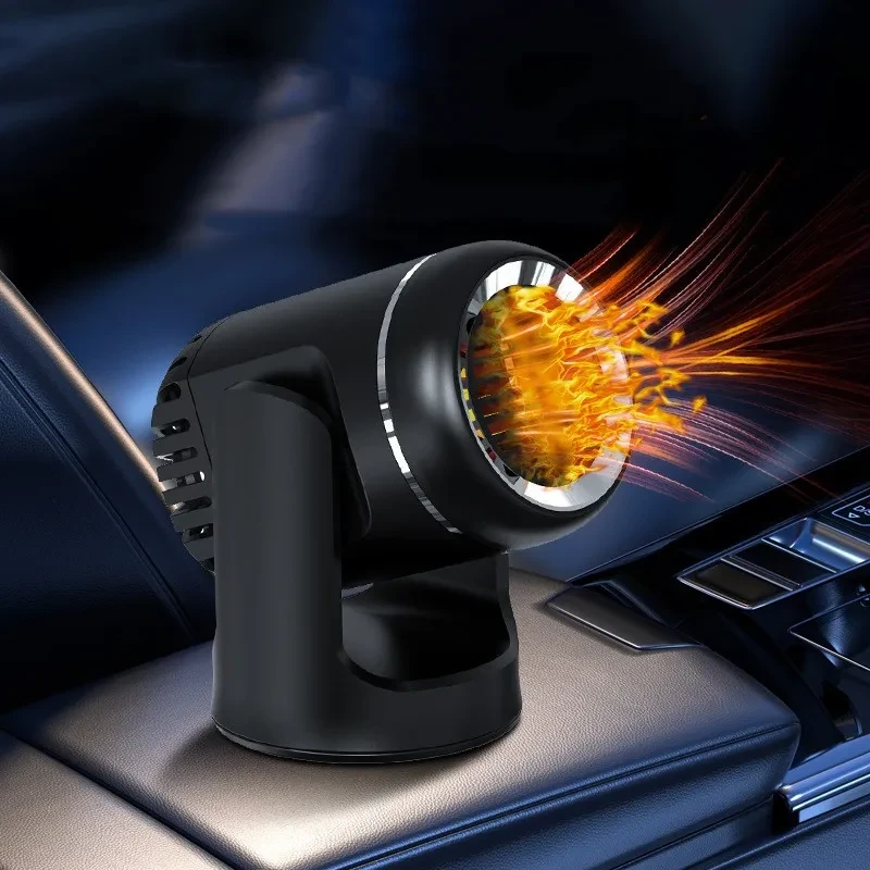 Plug & Play 12V Car Heater – Quick Warmth, Low Noise