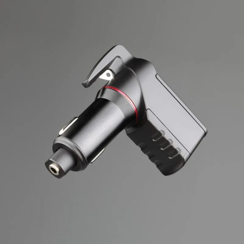 Emergency Car Escape Tool + USB Charger – Seatbelt Cutter & Window Breaker