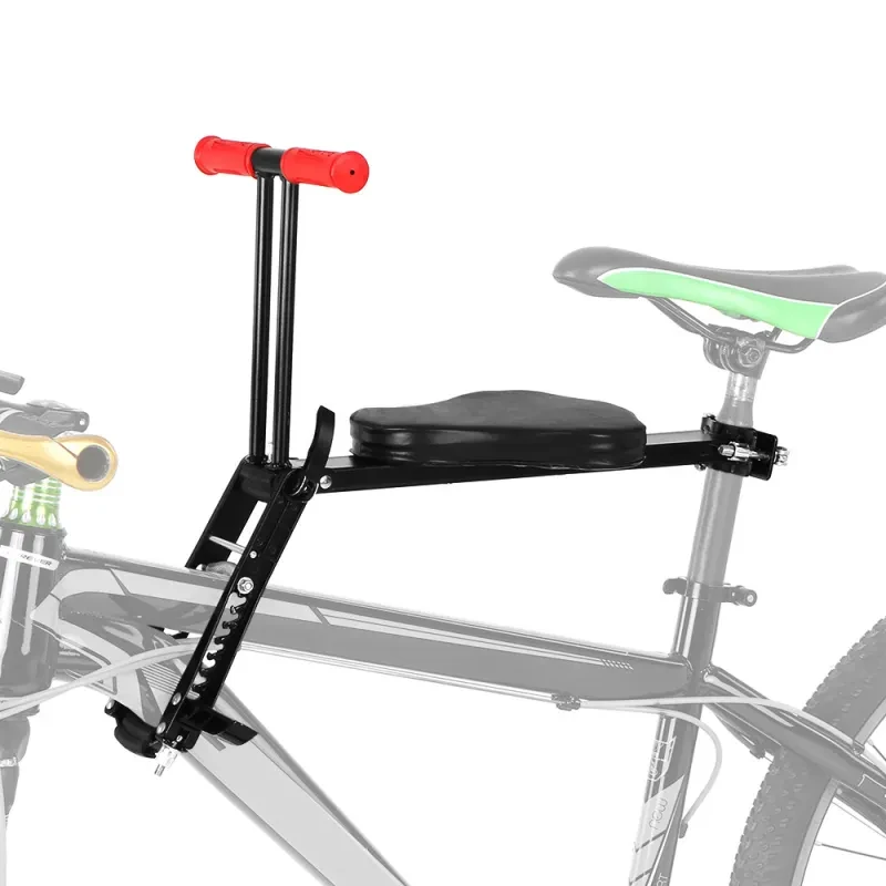 TOMSHOO Foldable Child Bike Seat – Front Mount, Lightweight & Safe