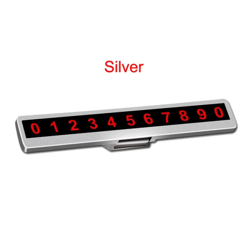 Hidden Temporary Car Parking Sign – Flip Design with Number Sets