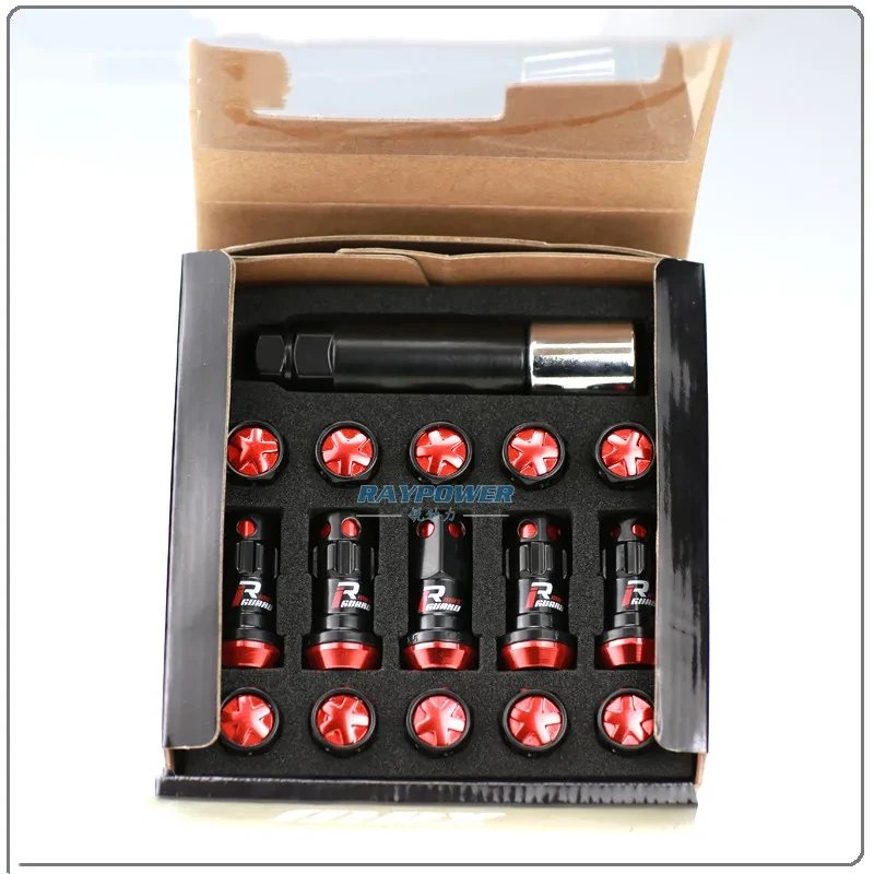 Motors Fixer Anti-Theft Lug Nut Set β 20Pcs Wheel Lock Kit