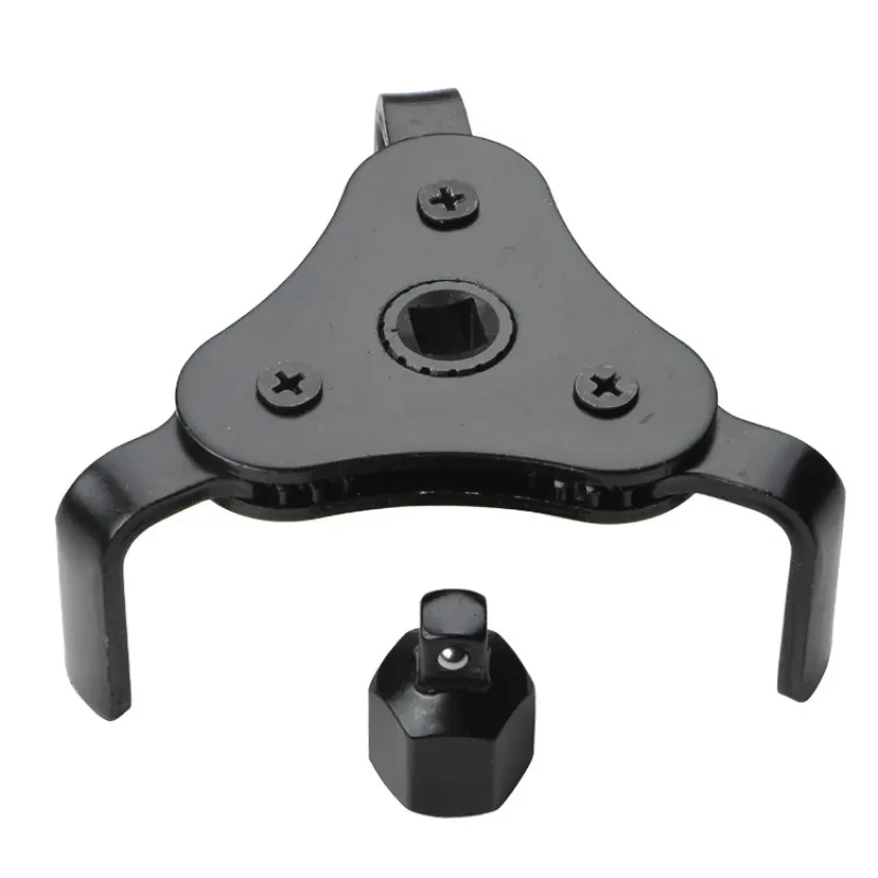 Tough 3-Jaw Oil Filter Remover – Adjustable for Cars & Bikes