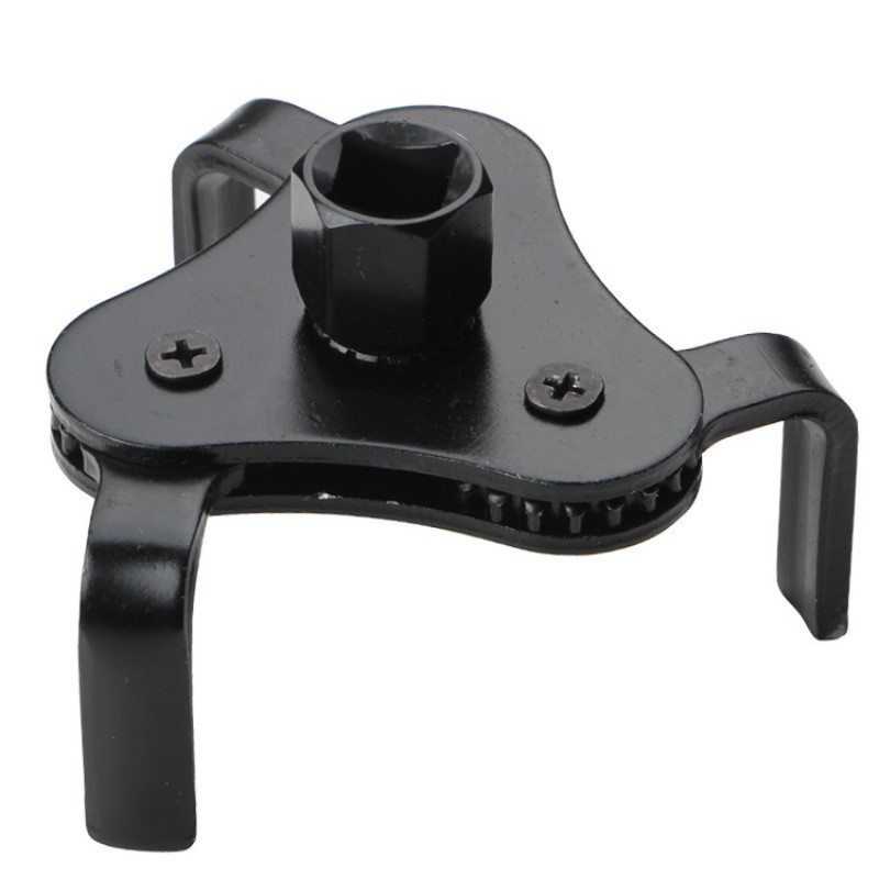 Tough 3-Jaw Oil Filter Remover – Adjustable for Cars & Bikes