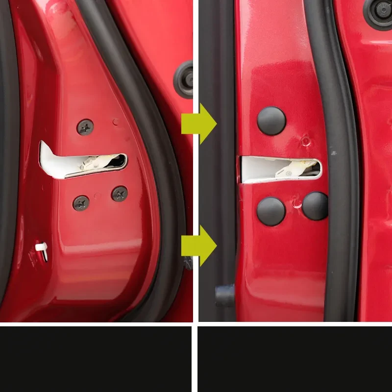 Sleek 12Pcs Car Door Screw Cap Set – Rustproof & Stylish Finish