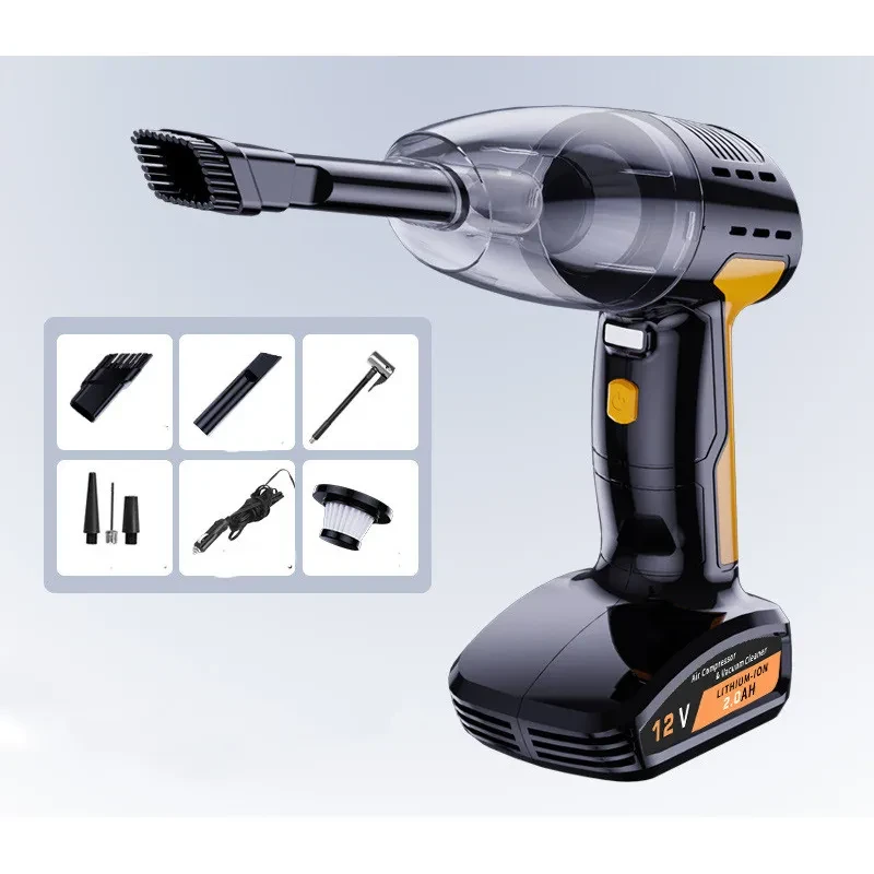 Air Storm 4-in-1 Car Tool – Vacuum, Pump, Light, Pressure Check