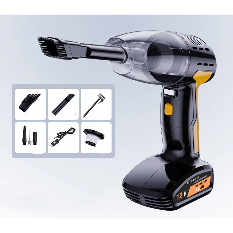Air Storm 4-in-1 Car Tool – Vacuum, Pump, Light, Pressure Check