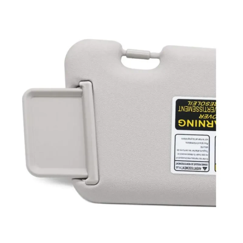 Grey Left Side Car Sun Visor with Wired Lamp – Interior Upgrade