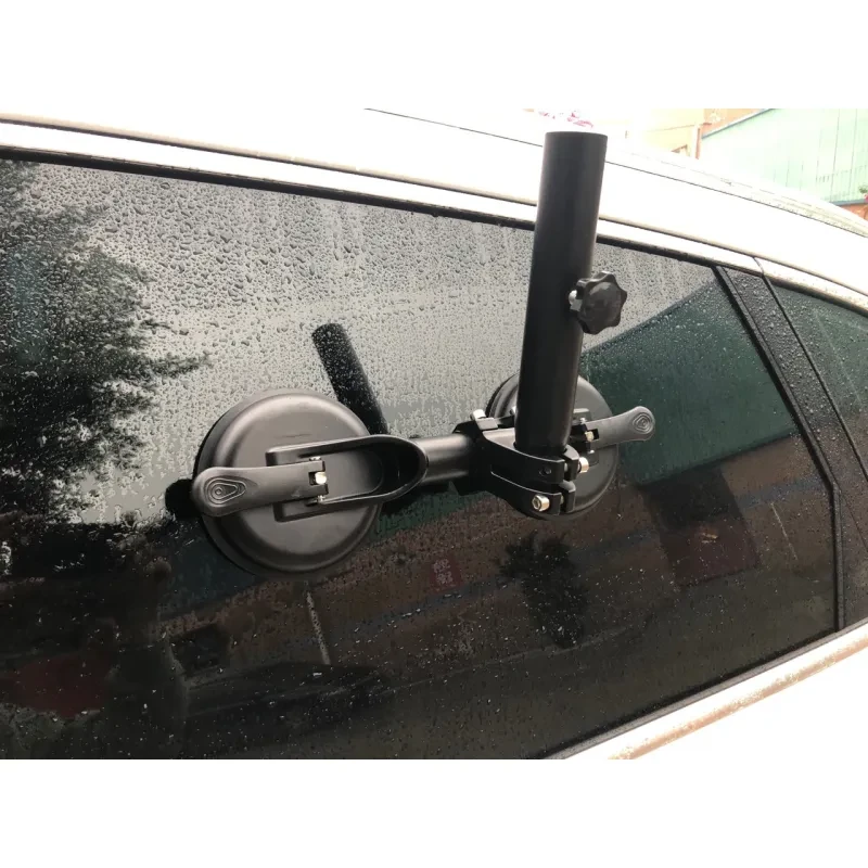 Off-Road Car Flagpole Mount – Heavy-Duty Suction Base Holder