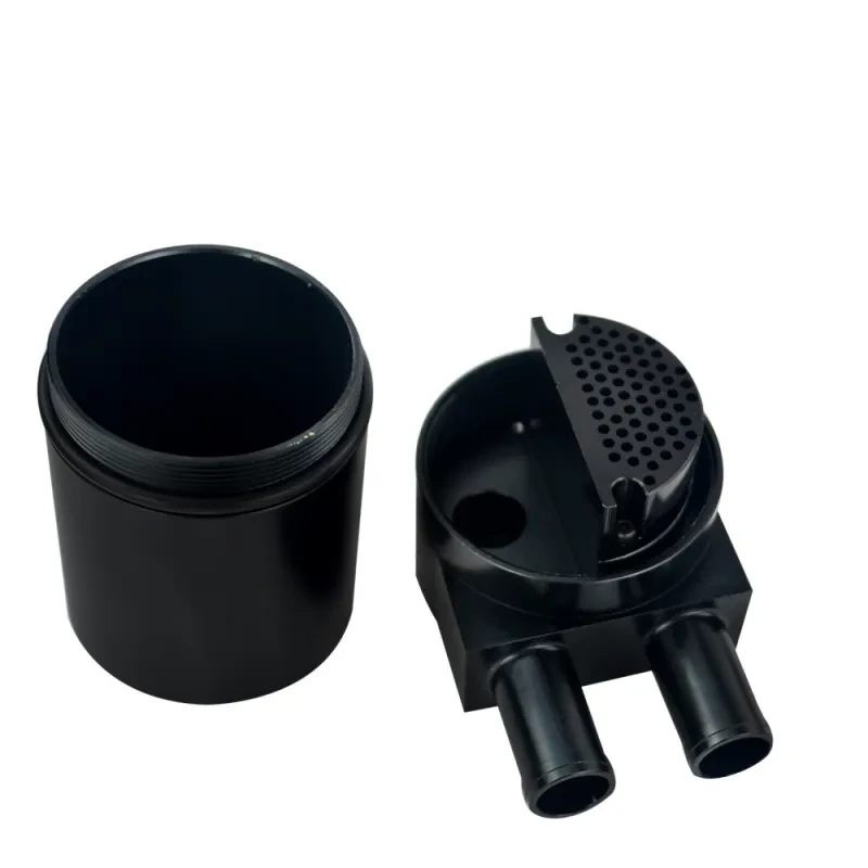 BMW N54 N55 Oil Catch Can – Aluminum Tank with Radiator Hose