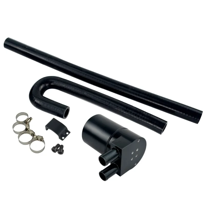 BMW N54 N55 Oil Catch Can – Aluminum Tank with Radiator Hose