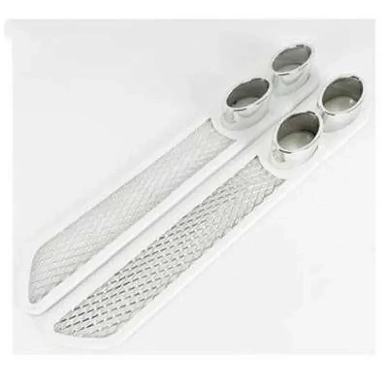 Rear Car Anti-Collision Strip with Fake Exhaust Look – No Drilling