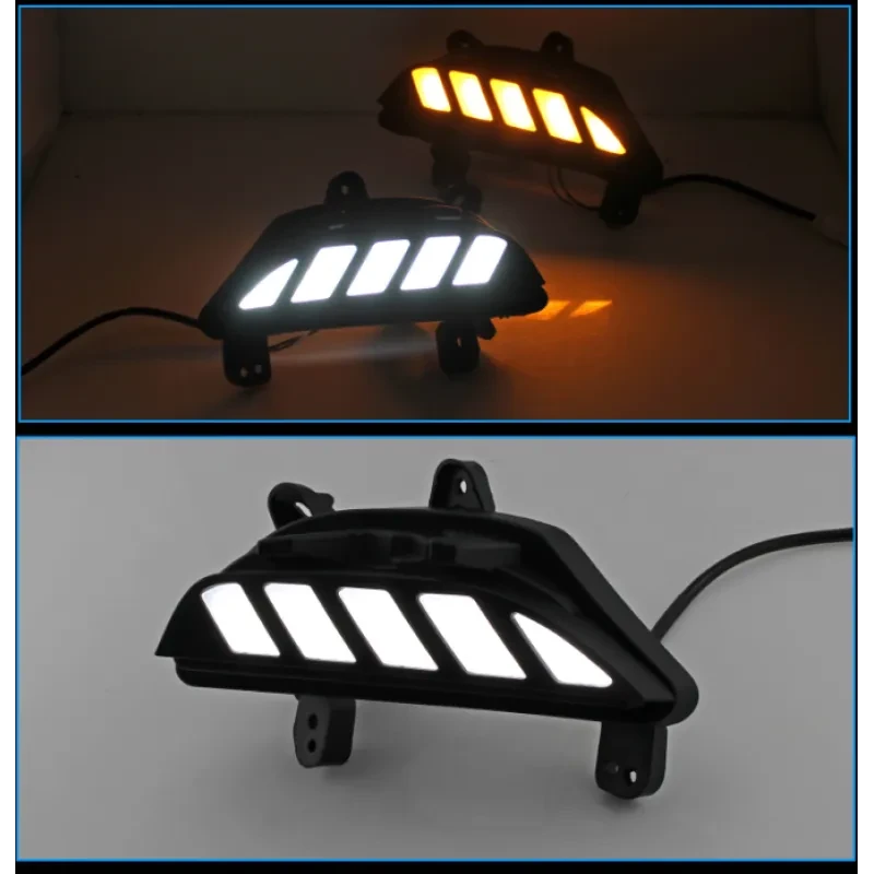 Mazda Enxella LED DRL Fog Light – White & Yellow Streamer Mod