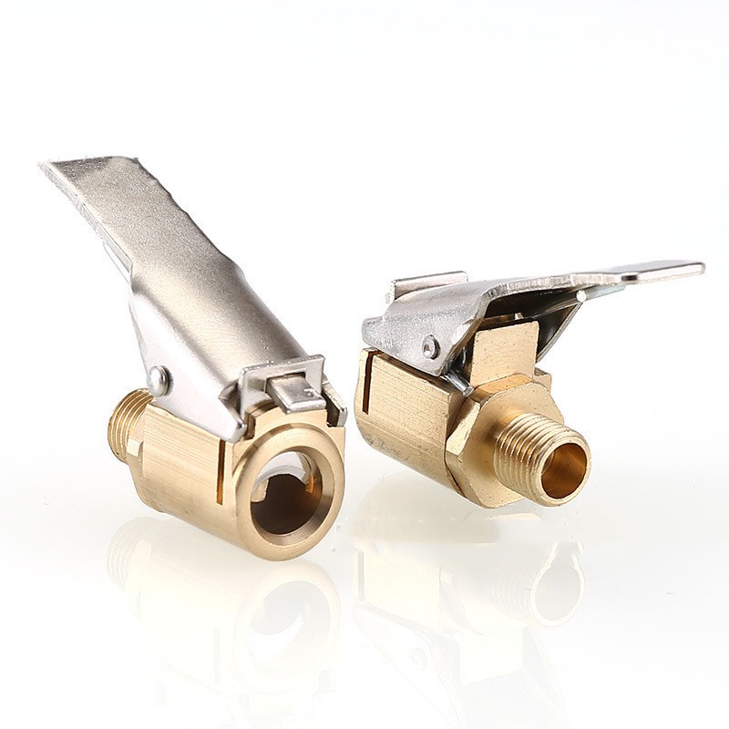 Quick Connect Air Chuck Clip – Tire Inflator Nozzle Adapter