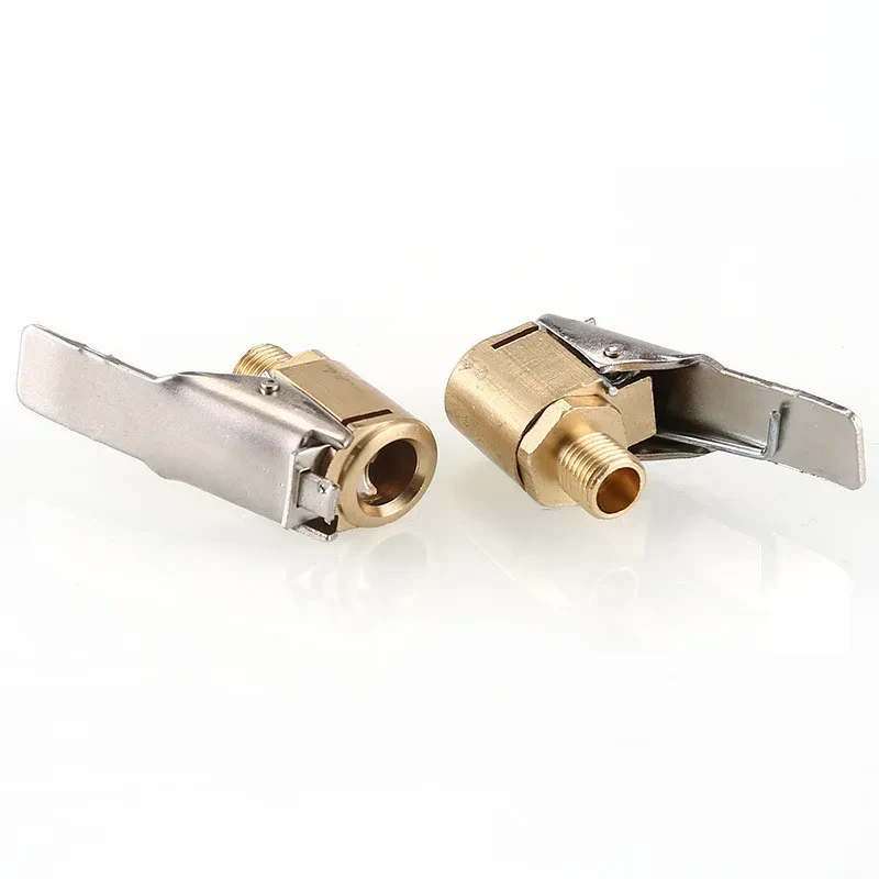 Quick Connect Air Chuck Clip – Tire Inflator Nozzle Adapter