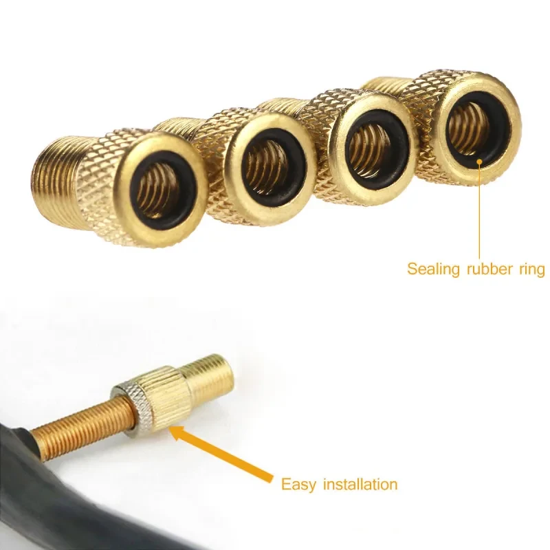 French to American Valve Air Nozzle Adapter – Copper Fittings