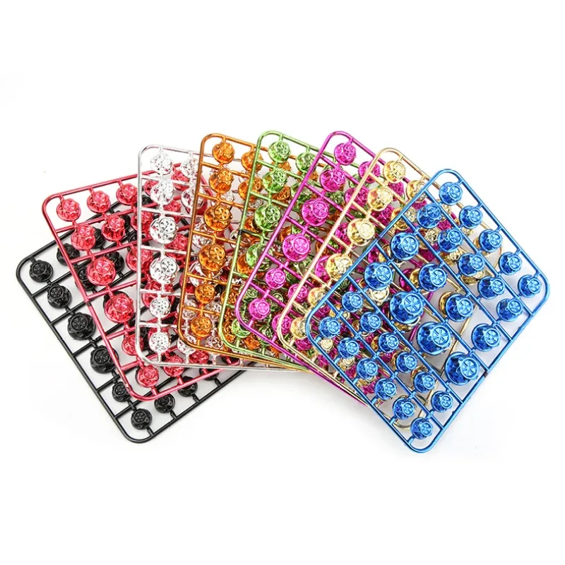 Motorcycle Engine Screw Cap Set – 30PCS Color ABS Covers