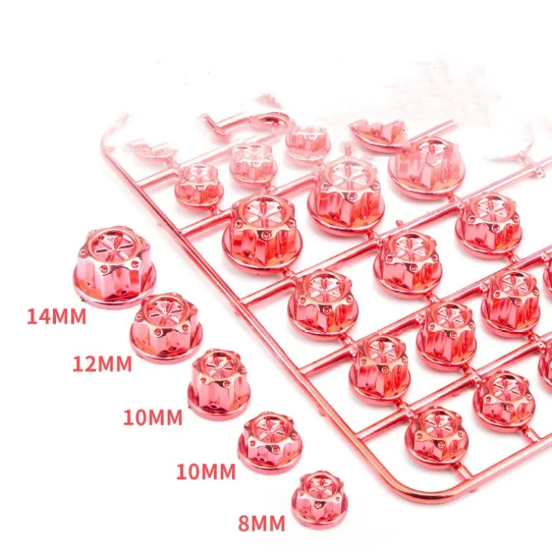 Motorcycle Engine Screw Cap Set – 30PCS Color ABS Covers