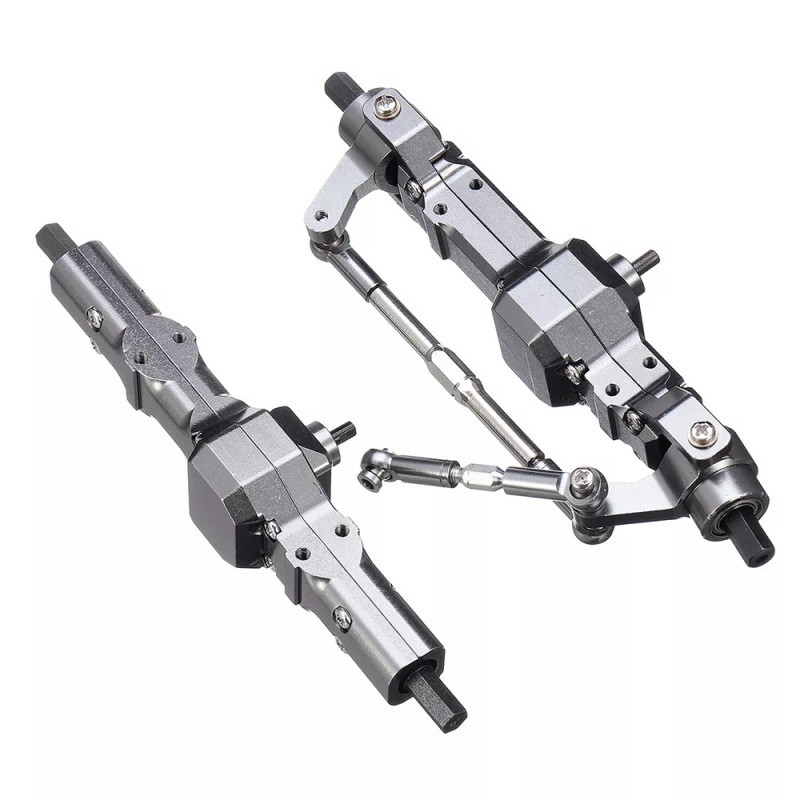 WPL Metal Axle Gearbox – Front & Rear RC Car Differential Parts