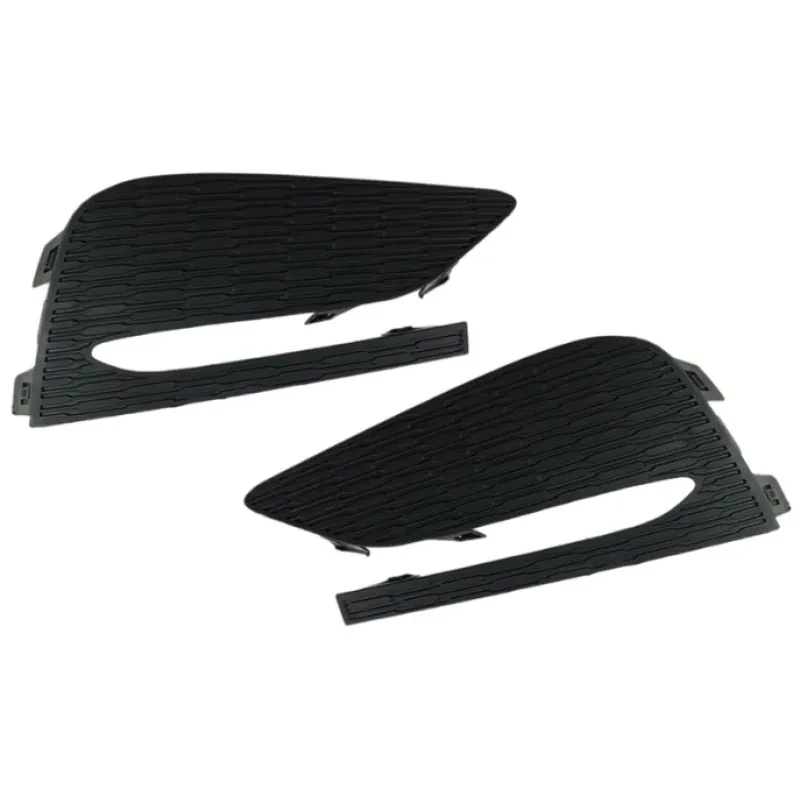 Black Fog Light Cover Set for Chevrolet Cruze 2016–2018 Bumper Insert