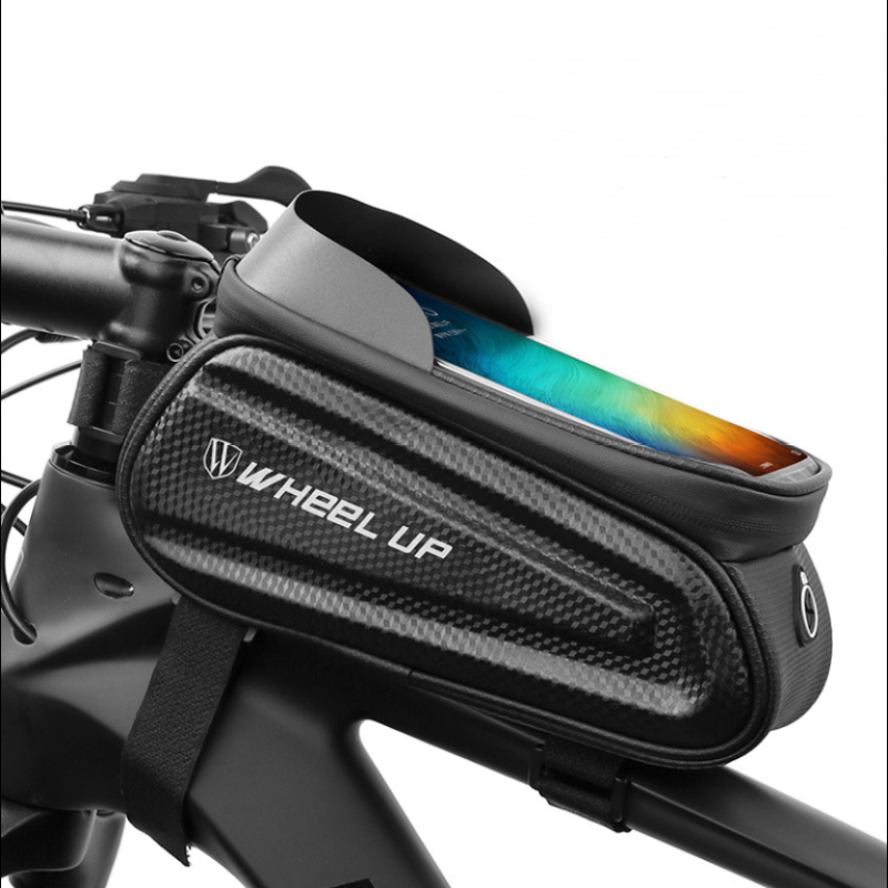 WHEELUP EVA Bicycle Front Frame Bag – 2L Storage, Reflective Design