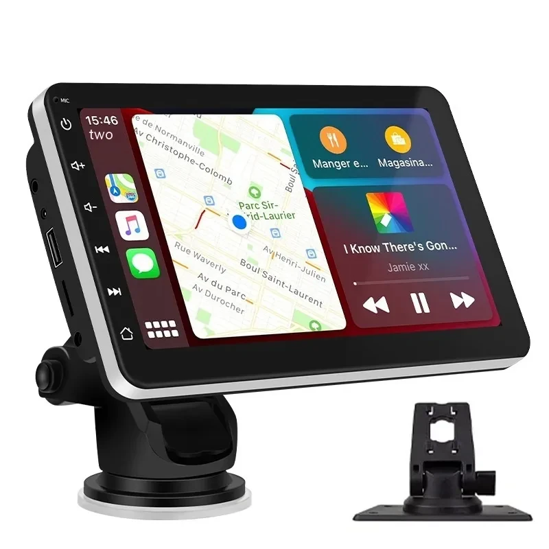 7-Inch Wireless Bluetooth Car GPS Navigator with Reverse Camera