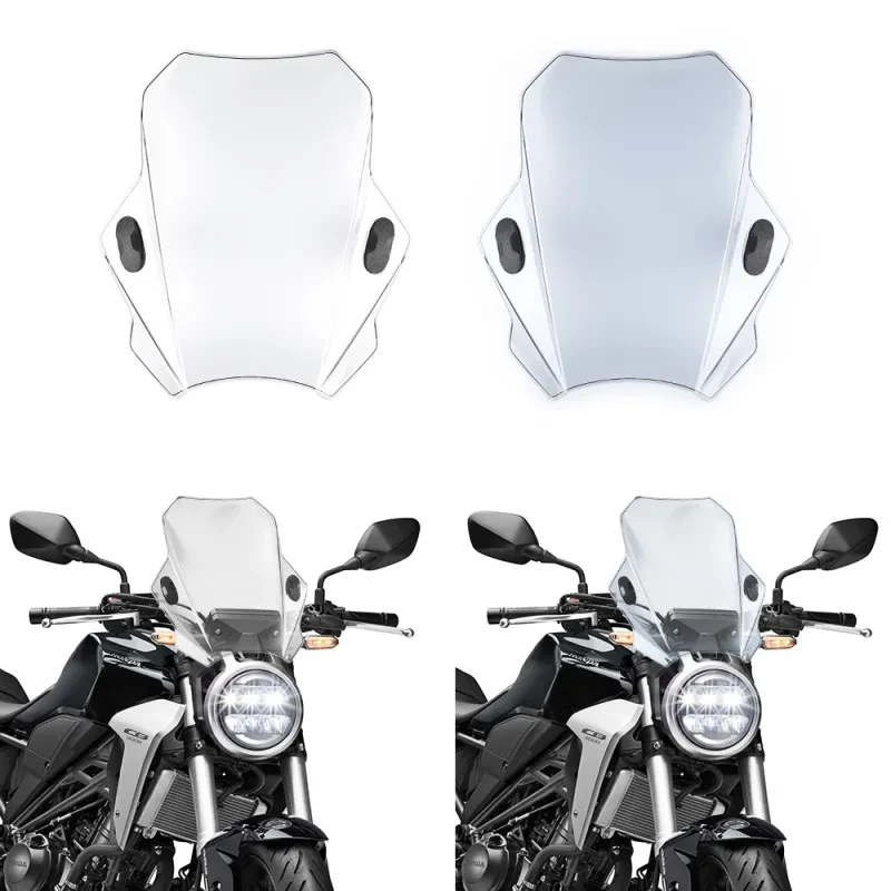 Premium Universal Windshield for Motorcycles – Stylish Wind Deflector