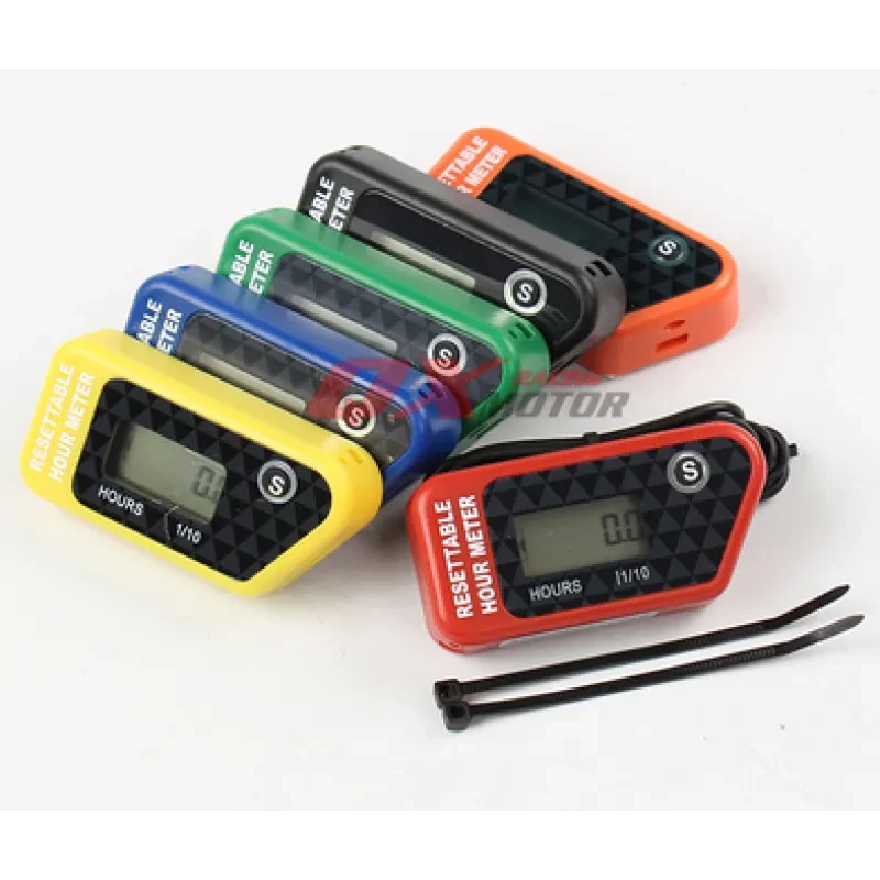 Waterproof LCD Hour Meter Timer – ATV, Boat, Generator, Mower Use