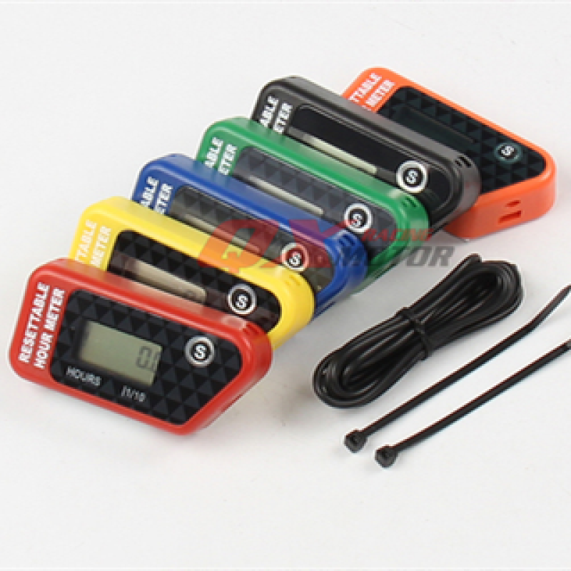 Waterproof LCD Hour Meter Timer – ATV, Boat, Generator, Mower Use
