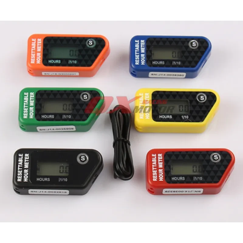 Waterproof LCD Hour Meter Timer – ATV, Boat, Generator, Mower Use