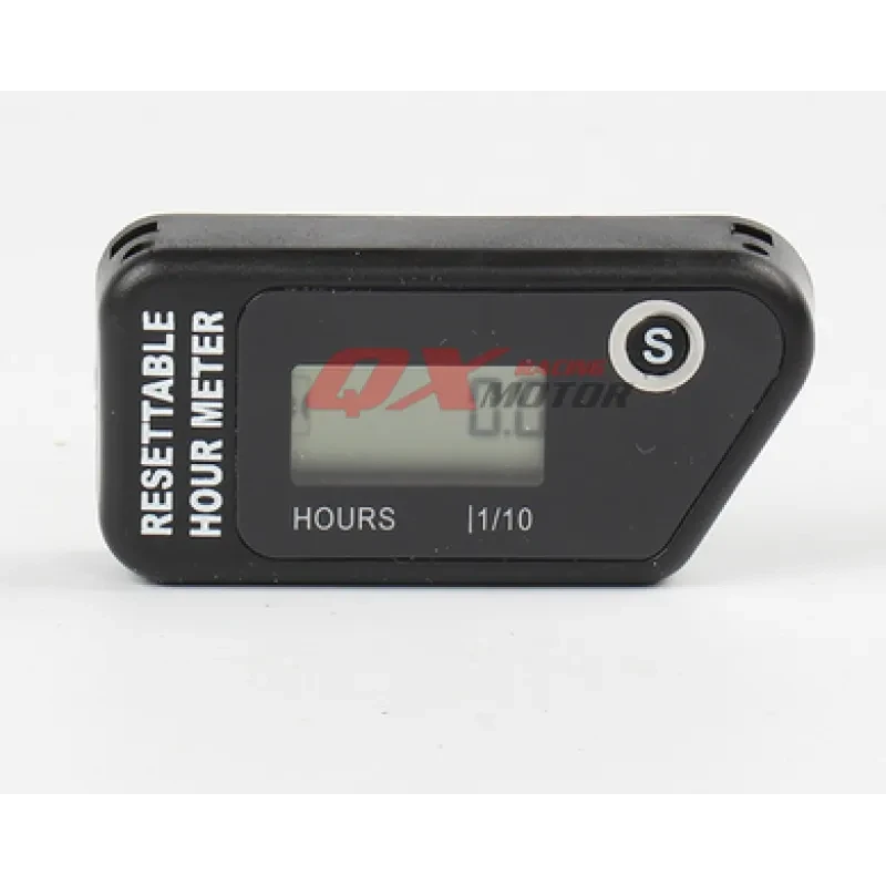 Waterproof LCD Hour Meter Timer – ATV, Boat, Generator, Mower Use
