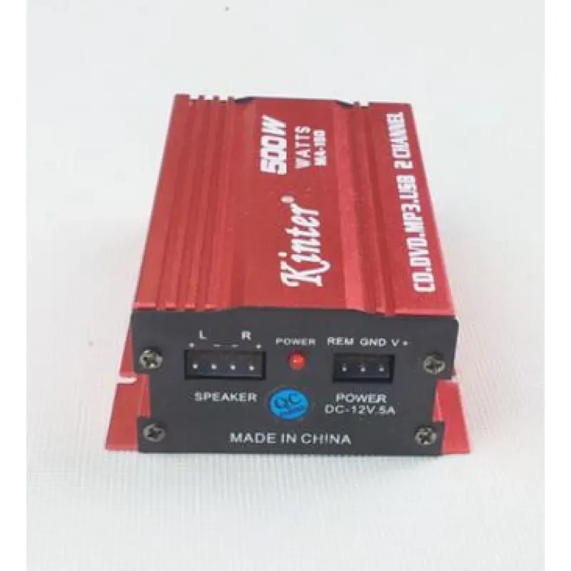 HY-400 MP3 Car Audio Amplifier – USB Speaker with FM & Remote