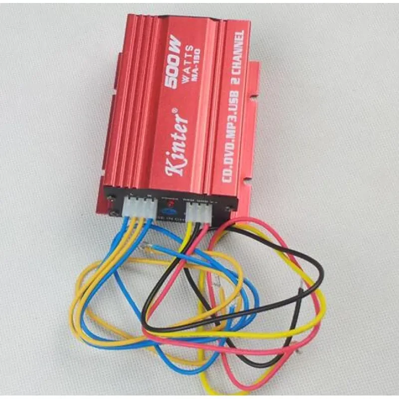 HY-400 MP3 Car Audio Amplifier – USB Speaker with FM & Remote
