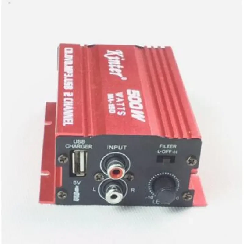 HY-400 MP3 Car Audio Amplifier – USB Speaker with FM & Remote