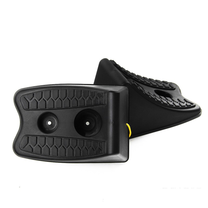 Universal Car Wheel Stopper – Heavy-Duty Anti-Skid Rubber Wedge