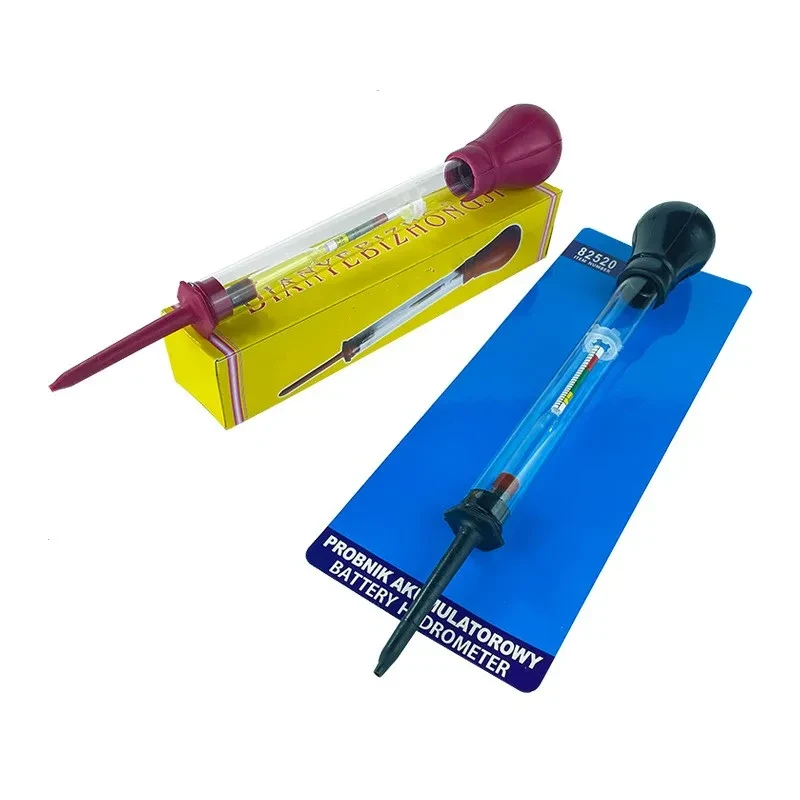 Electrohydraulic Battery Hydrometer – Glass Acid Tester 1.1–1.3