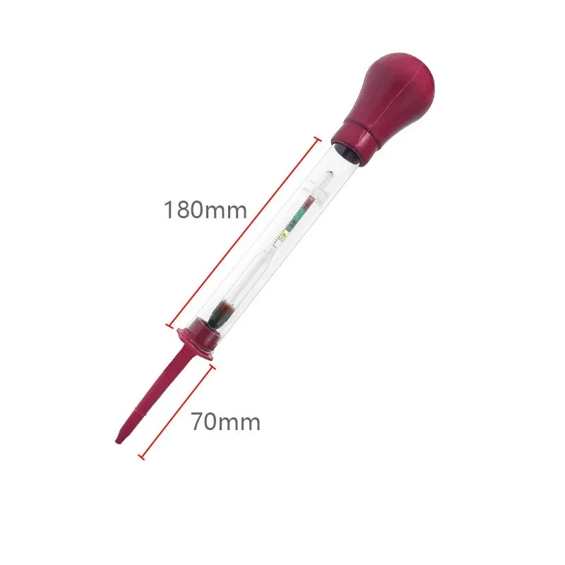 Electrohydraulic Battery Hydrometer – Glass Acid Tester 1.1–1.3