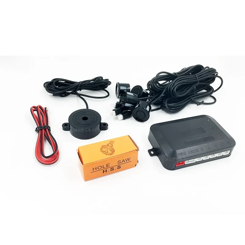 Auto Parking Radar System – 4 Sensors with Alarm Buzzer