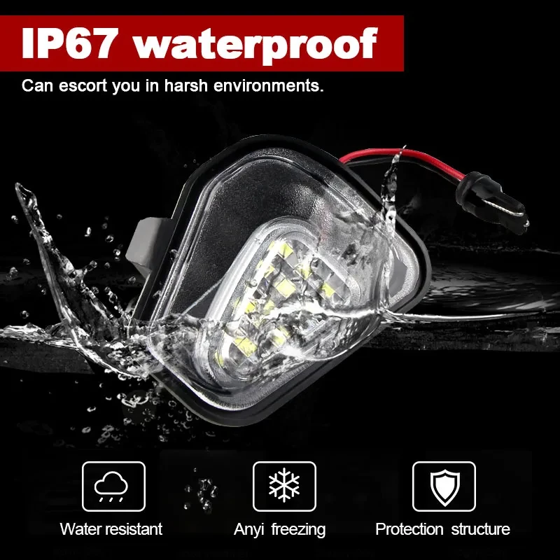 VW LED Welcome Mirror Light – Bright Rearview Signal Upgrade