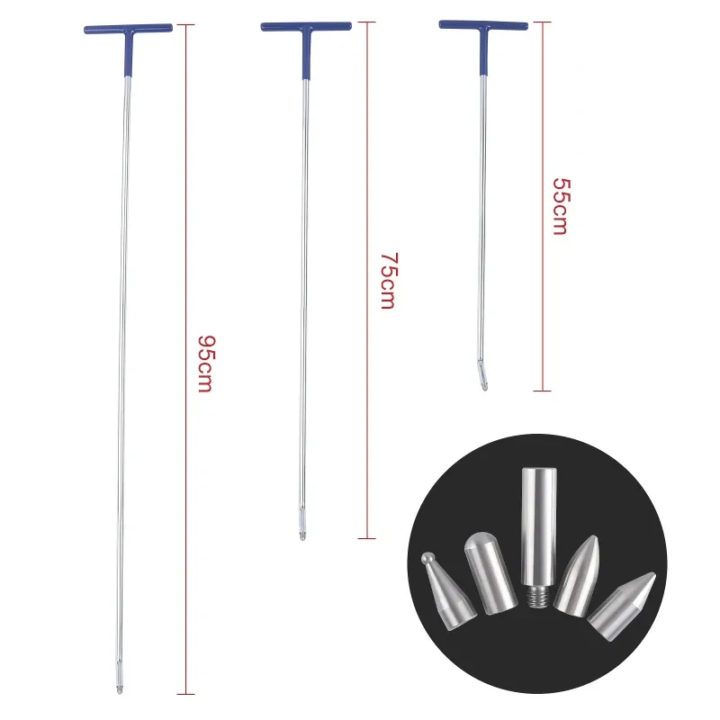 Super PDR Car Dent Repair Hook Tool Kit – 3-Piece Crowbar Set