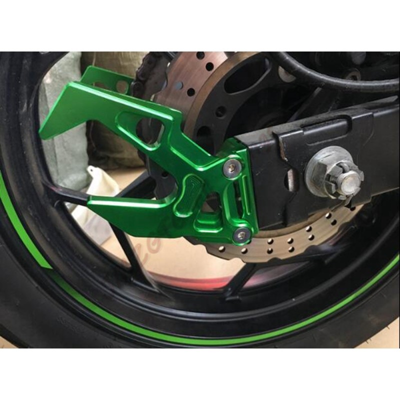 Motorcycle Axle Protector with Hook β CNC Fit for Kawasaki
